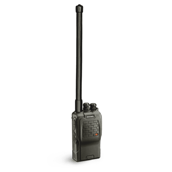 Kuvassa on Burrel Easy VHF-puhelin.