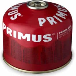Kuvassa on Primus Power Gas 230g kaasupatruuna.