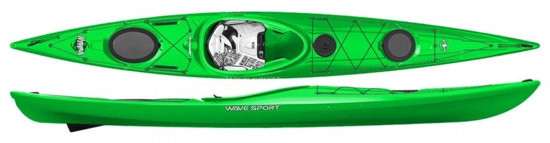 Wave-Sport-Hydra-Kajakki-vihreä | Suomen Erämetsästys Retkikajakki Wave sport hydra, väri vihreä.