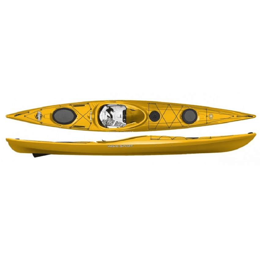 Wave_Sport_Hydra-keltainen-kajakki | Suomen Erämetsästys Wave sport hydra kajakki, väri keltainen.