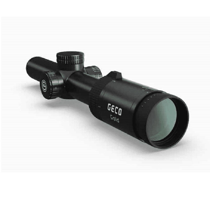 Geco-Gold-kiikaritähtäin-1-6x24i-30mm-valo | Suomen Erämetsästys Geco gold kiikaritähtäin.