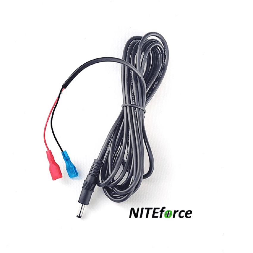 Akkujohto-NITEforce-3m | Suomen Erämetsästys