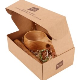 Retki Lahjapakkaus kuksa + makkaratikku