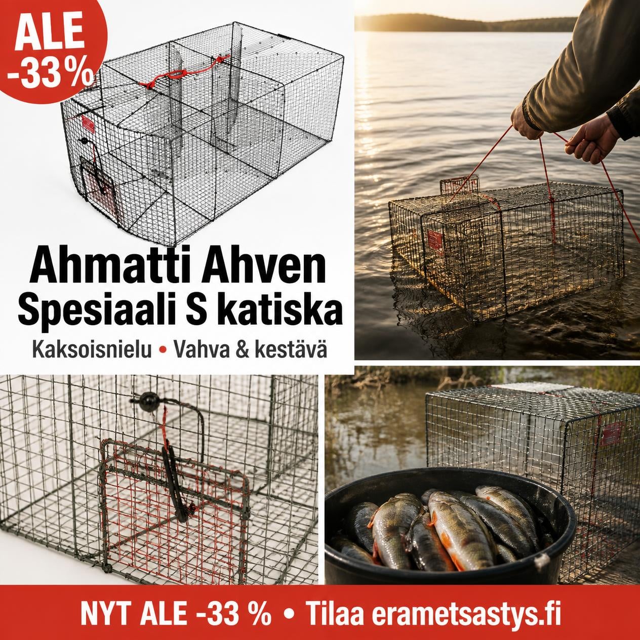 Ahmatti Ahven Spesiaali S Ale -40 | Suomen Erämetsästys Katiska Ahmatti Ahven Spesiaali S. Nyt alennuksessa -33 %.